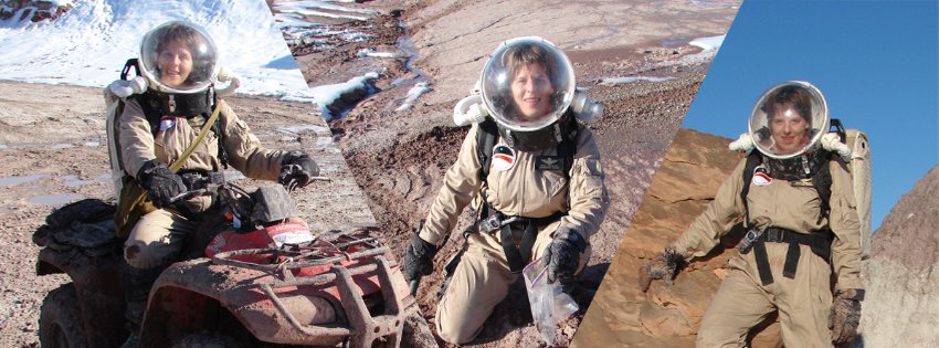 Commander of a Mars simulation mission Nancy Vermeulen
